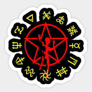 Zodiak rush Sticker